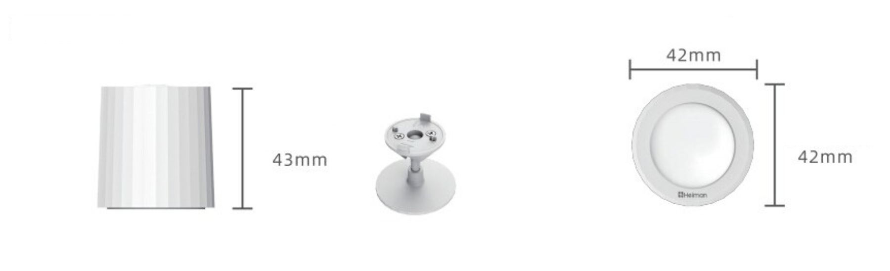 heiman m1-m smart motion sensor senzor pohybu, přítomnosti a osvětlení velikost  1 evtech_cz